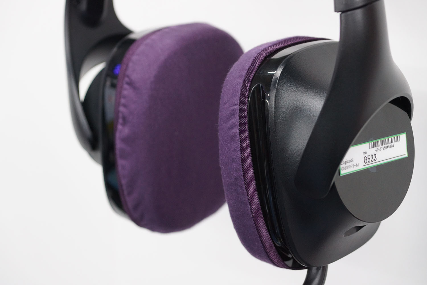 Logicool G533 WIRELESSのイヤーパッド与mimimamo兼容 
