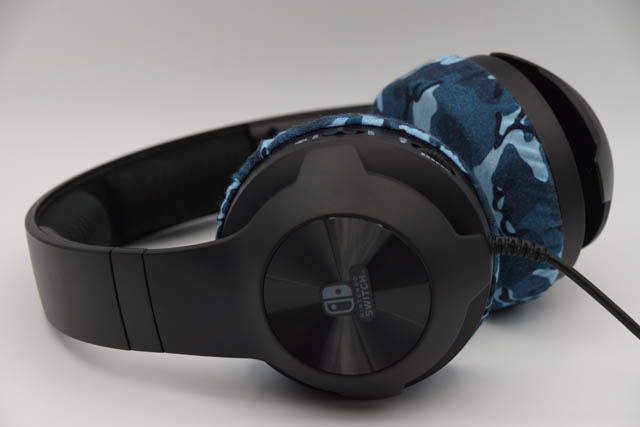 HORI GAMING HEADSET HG for Nintendo Switchのイヤーパッド与mimimamo兼容 

