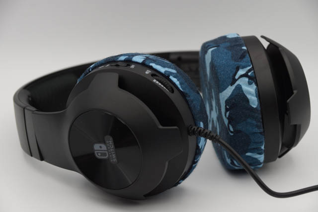 HORI GAMING HEADSET HG for Nintendo Switchのイヤーパッド与mimimamo兼容 
