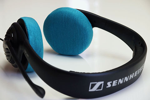 SENNHEISER GSP 107のイヤーパッド与mimimamo兼容 
