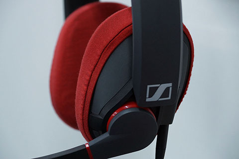 SENNHEISER GSP 350のイヤーパッド与mimimamo兼容 
