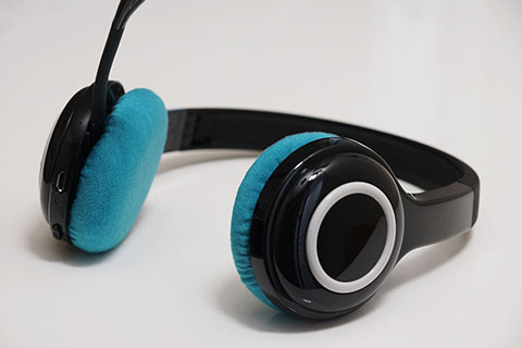 Logicool H600 (H600R)のイヤーパッド与mimimamo兼容 
