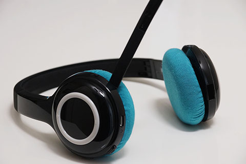 Logicool H600 (H600R)のイヤーパッド与mimimamo兼容 
