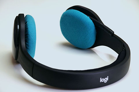 Logicool H800 (H800R)のイヤーパッド与mimimamo兼容 
