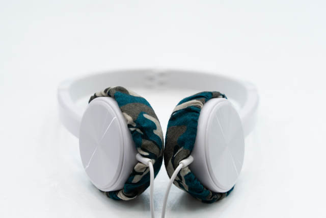 DAISO HEADPHONES FOLDABLEのイヤーパッド与mimimamo兼容 