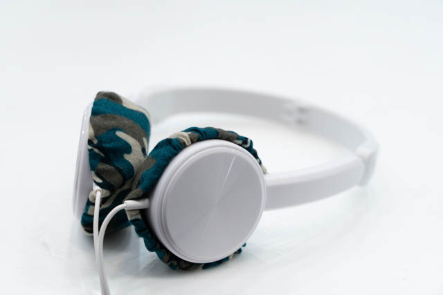 DAISO HEADPHONES FOLDABLEのイヤーパッド与mimimamo兼容 