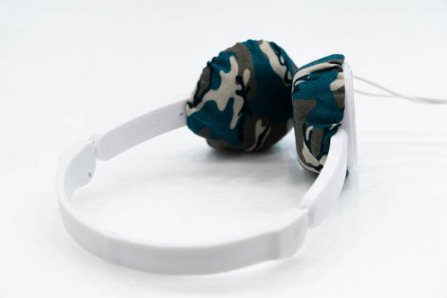 DAISO HEADPHONES FOLDABLEのイヤーパッド与mimimamo兼容 