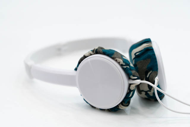 DAISO HEADPHONES FOLDABLEのイヤーパッド与mimimamo兼容 