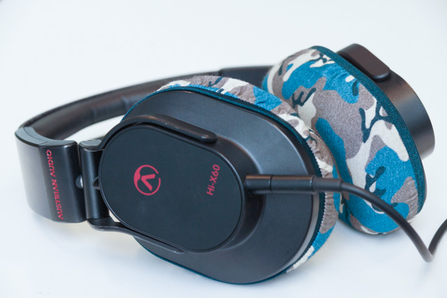 AUSTRIAN AUDIO Hi-X60のイヤーパッド与mimimamo兼容 

