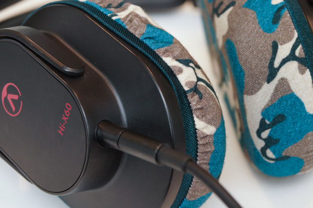 AUSTRIAN AUDIO Hi-X60のイヤーパッド与mimimamo兼容 
