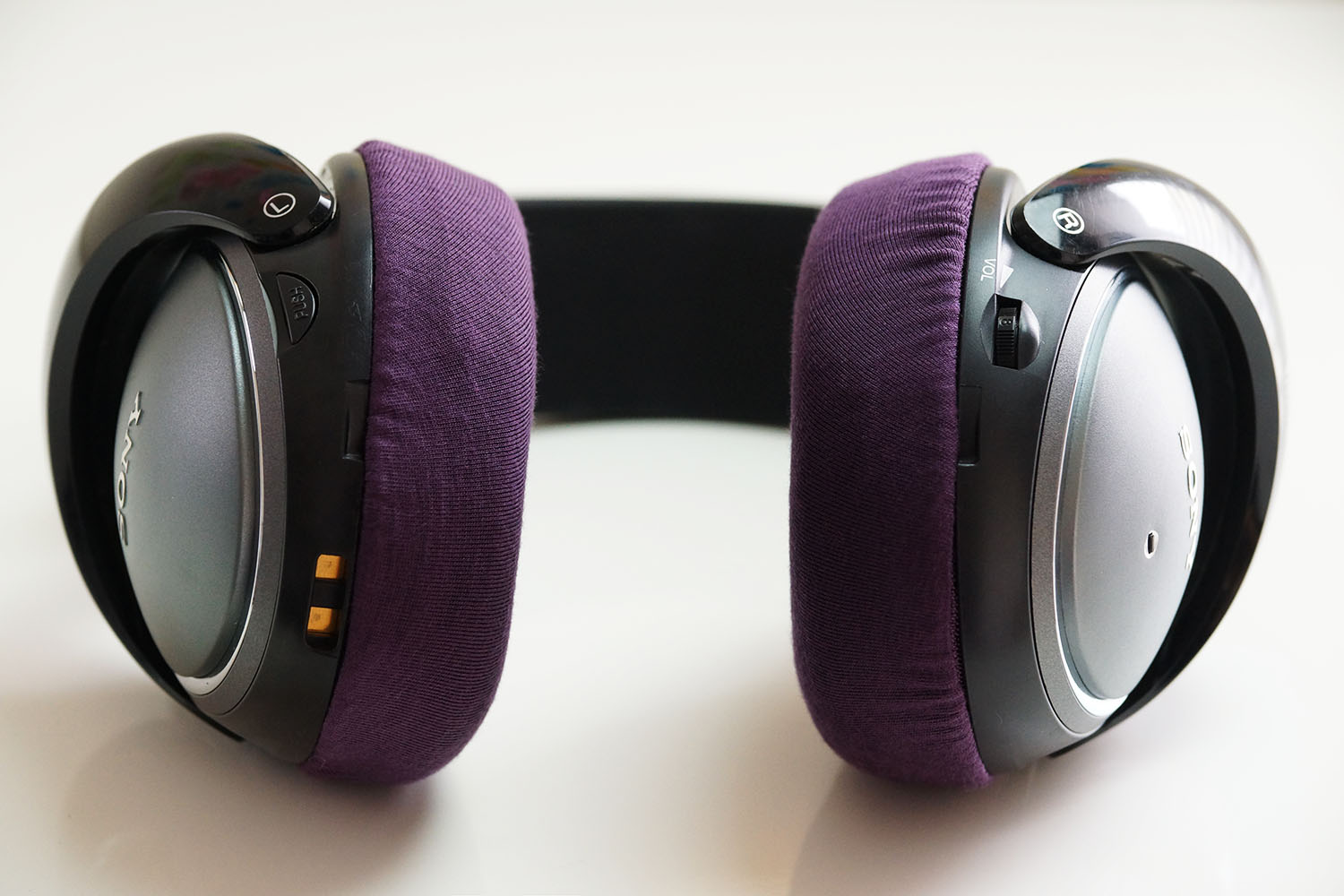 SONY MDR-IF4000(MDR-DS4000)のイヤーパッド与mimimamo兼容 
