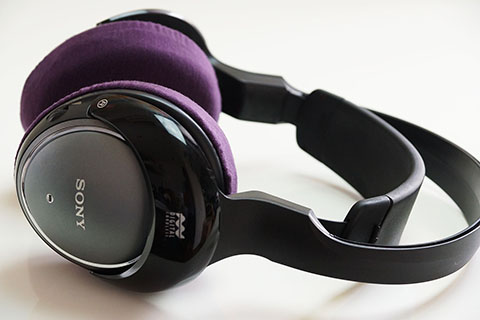 SONY MDR-IF4000(MDR-DS4000)のイヤーパッド与mimimamo兼容 
