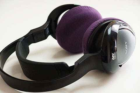 SONY MDR-IF4000(MDR-DS4000)のイヤーパッド与mimimamo兼容 
