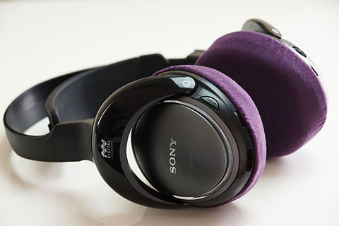 SONY MDR-IF4000(MDR-DS4000)のイヤーパッド与mimimamo兼容 
