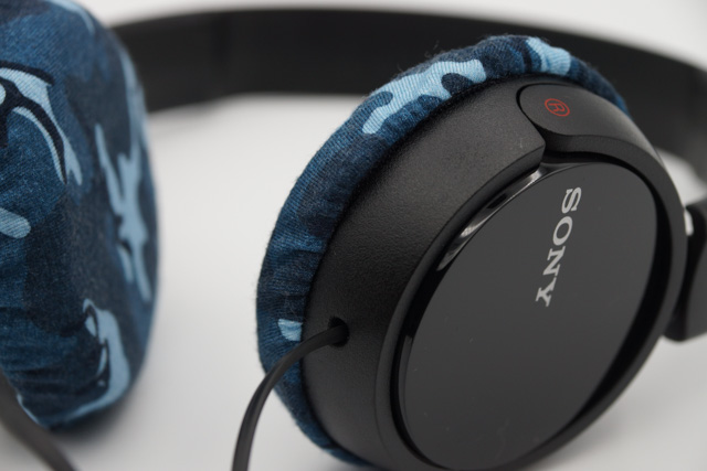 SONY MDR-ZX110のイヤーパッド与mimimamo兼容 

