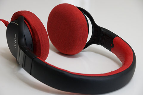 SONY MDR-ZX750のイヤーパッド与mimimamo兼容 
