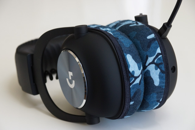 Logicool G PRO X ( G-PHS-003 )のイヤーパッド与mimimamo兼容 
