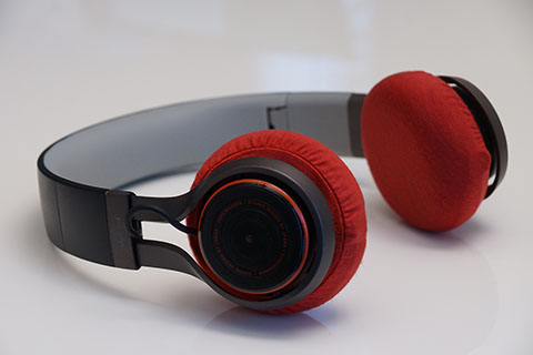 Jabra REVO Wirelessのイヤーパッド与mimimamo兼容 
