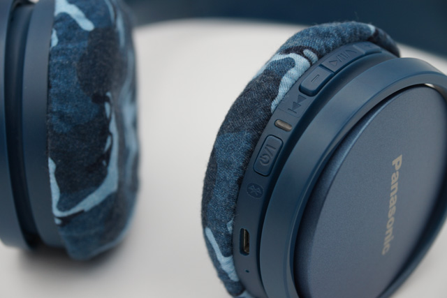 Panasonic RP-HF410Bのイヤーパッド与mimimamo兼容 
