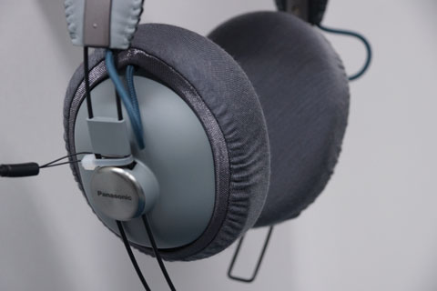 Panasonic RP-HTX80Bのイヤーパッド与mimimamo兼容 
