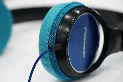 Pioneer SE-MJ522のイヤーパッド与mimimamo兼容 
