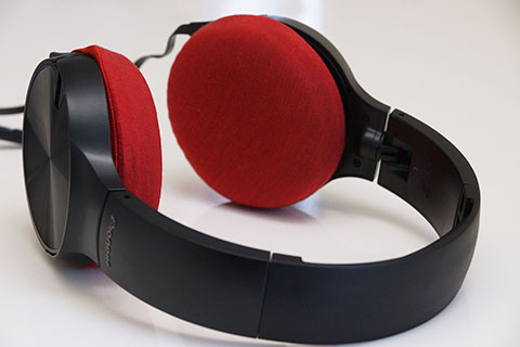 Pioneer SE-MJ722Tのイヤーパッド与mimimamo兼容 

