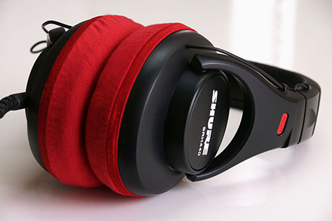 Shure SRH440のイヤーパッド与mimimamo兼容 
