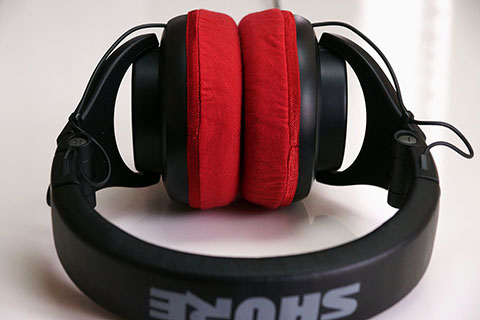 Shure SRH440のイヤーパッド与mimimamo兼容 

