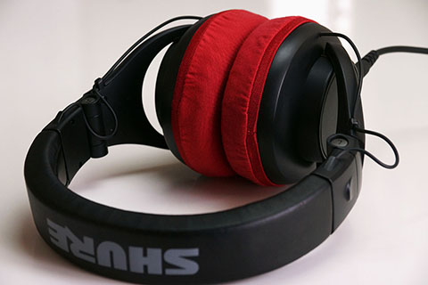Shure SRH440のイヤーパッド与mimimamo兼容 
