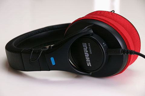 Shure SRH440のイヤーパッド与mimimamo兼容 
