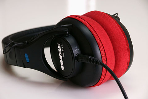 Shure SRH440のイヤーパッド与mimimamo兼容 
