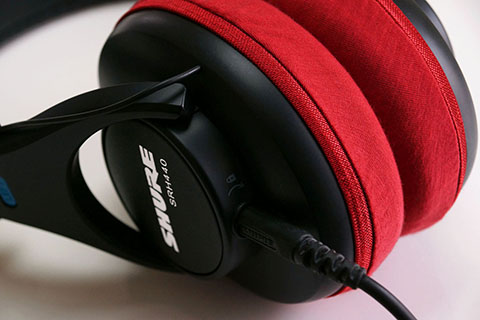 Shure SRH440のイヤーパッド与mimimamo兼容 
