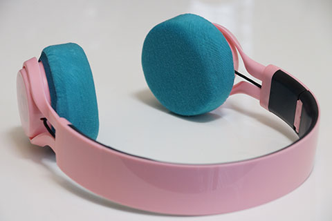 San-X Sumikkogurashi Bluetooth ワイヤレスヘッドホンのイヤーパッド与mimimamo兼容 
