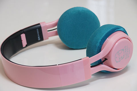 San-X Sumikkogurashi Bluetooth ワイヤレスヘッドホンのイヤーパッド与mimimamo兼容 
