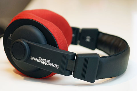 SOUND WARRIOR SW-HP10sのイヤーパッド与mimimamo兼容 
