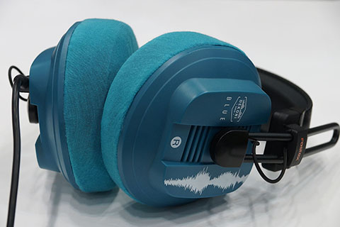 Fostex T50RPmk3 DEKONI BLUE Versionのイヤーパッド与mimimamo兼容 
