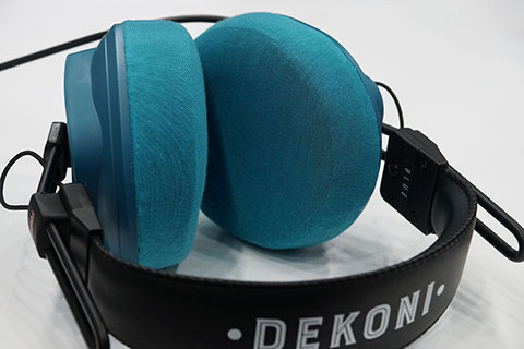 Fostex T50RPmk3 DEKONI BLUE Versionのイヤーパッド与mimimamo兼容 
