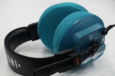 Fostex T50RPmk3 DEKONI BLUE Versionのイヤーパッド与mimimamo兼容 
