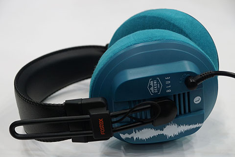 Fostex T50RPmk3 DEKONI BLUE Versionのイヤーパッド与mimimamo兼容 
