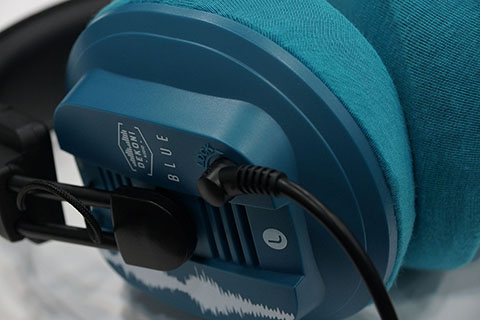 Fostex T50RPmk3 DEKONI BLUE Versionのイヤーパッド与mimimamo兼容 
