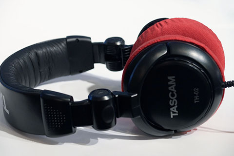 TASCAM TH-02のイヤーパッド与mimimamo兼容 
