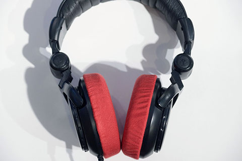 TASCAM TH-02のイヤーパッド与mimimamo兼容 

