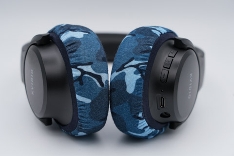 KVIDIO WH201Aのイヤーパッド与mimimamo兼容 
