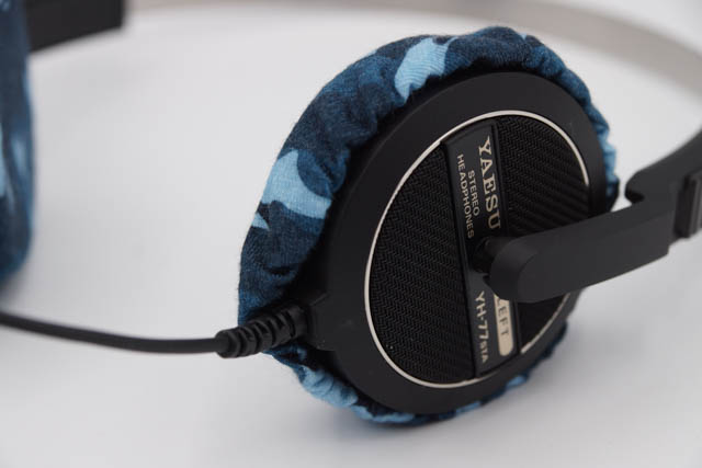 VERTEX STANDARD YH-77STAのイヤーパッド与mimimamo兼容 
