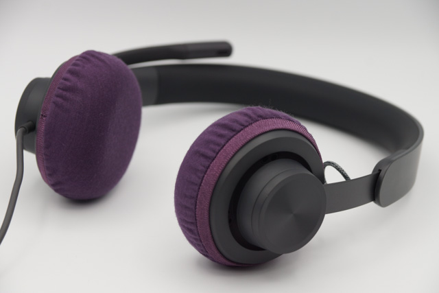 Logitech ZONE 750のイヤーパッド与mimimamo兼容 
