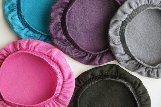 Colorful headphone covers