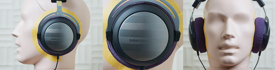 Beyerdynamic T5pとダミーヘッド