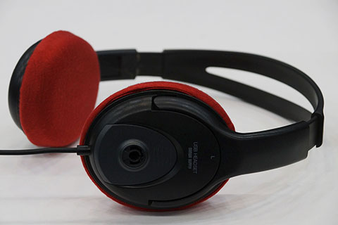 SANWA SUPPLY EEX-HSUSB01 ear pads compatible with mimimamo