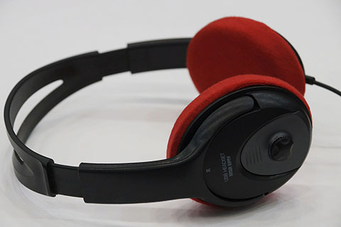 SANWA SUPPLY EEX-HSUSB01 ear pads compatible with mimimamo