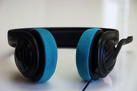 SENNHEISER GSP 107 ear pads compatible with mimimamo